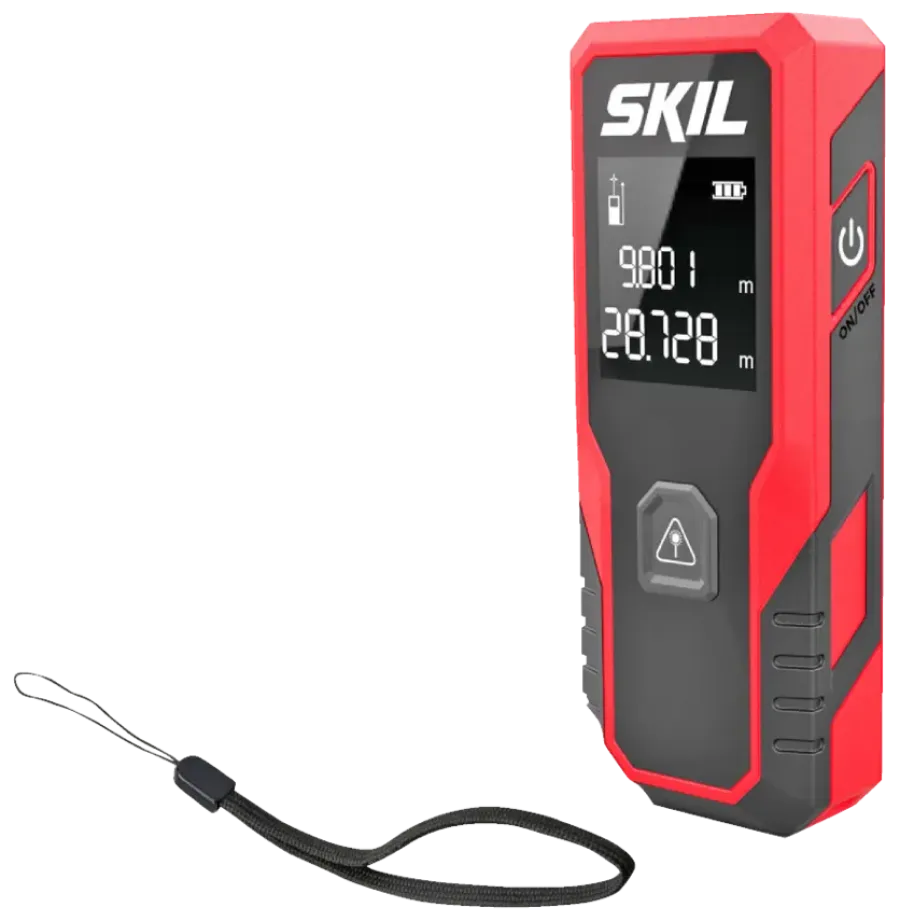 Afstandsmeters|Tegelgereedschap > SKIL laser afstandsmeter 30m met geïntegreerd meetwiel 1929AA