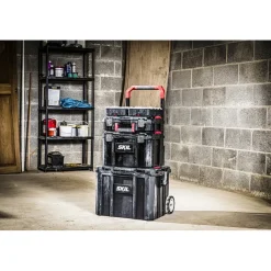 Gereedschapskisten & Opbergsystemen > SKIL Middelgrote stapelbare gereedschapskoffer met universele insert