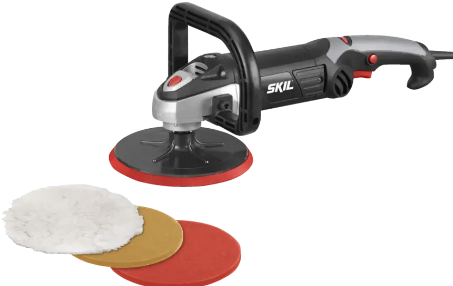 Frees, Slijp & Schaafmachines > SKIL polijstmachine 1144AA 1200W inclusief 3 polijstschijven 180mm