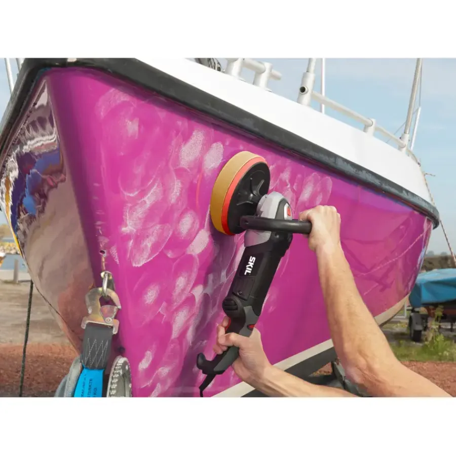 Frees, Slijp & Schaafmachines > SKIL polijstmachine 1144AA 1200W inclusief 3 polijstschijven 180mm