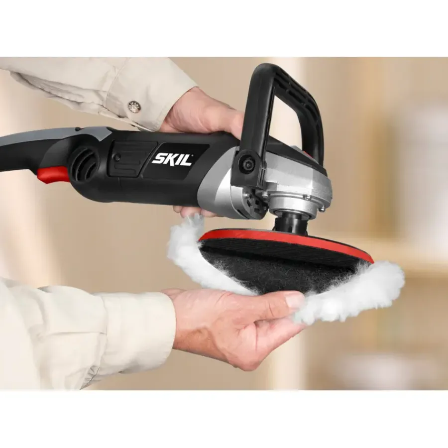Frees, Slijp & Schaafmachines > SKIL polijstmachine 1144AA 1200W inclusief 3 polijstschijven 180mm