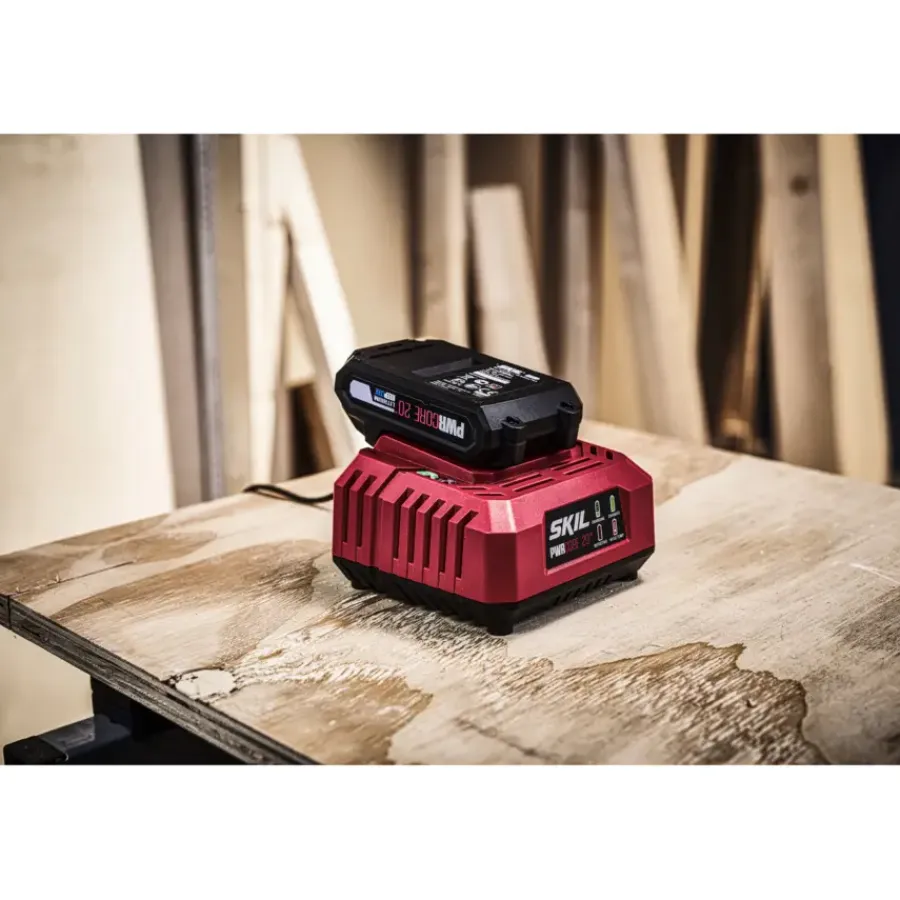 Overige Elektrisch Gereedschap Accessoires > SKIL 20V accu 2.0Ah + snellader startset 3136AA