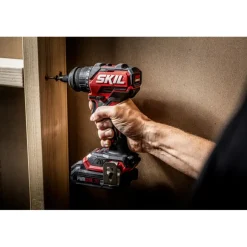Accuboormachines|Boormachines > SKIL 20V accuboormachine 60Nm met 4 opzetstukken 3066CA brushless (zonder accu)