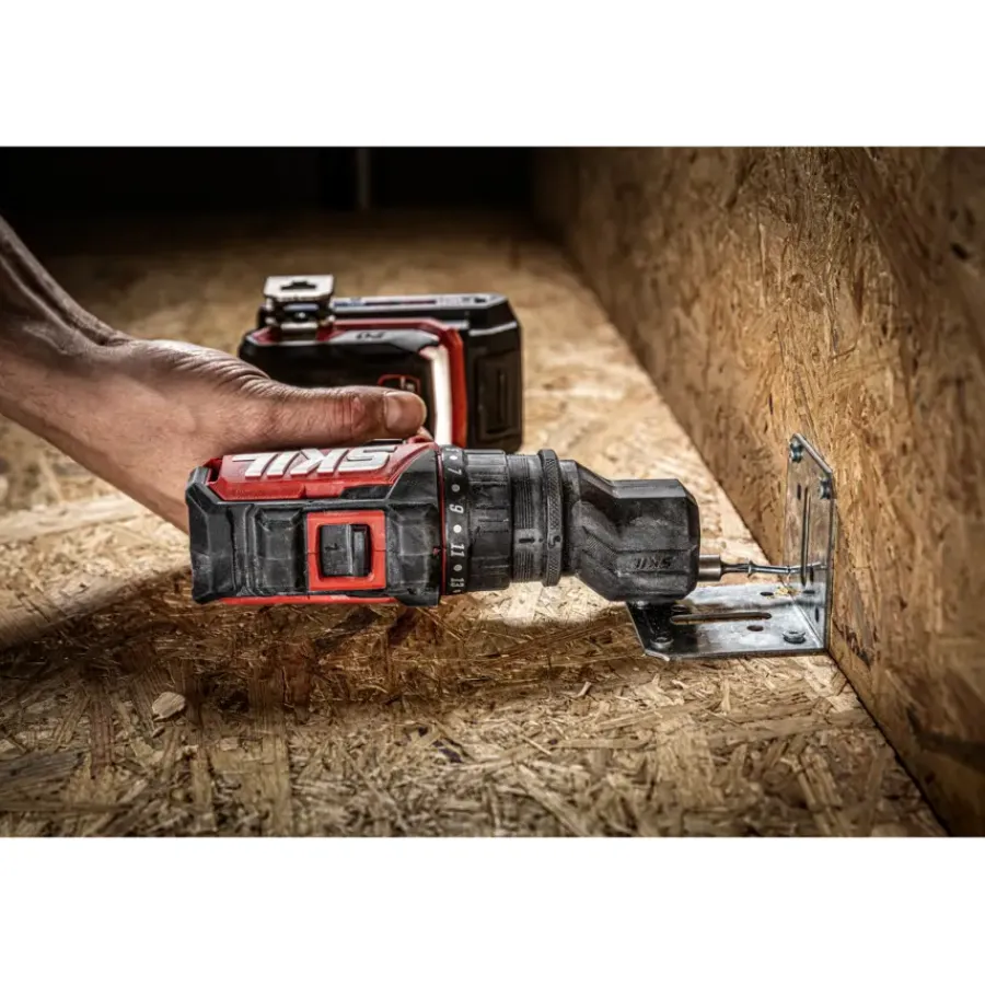 Accuboormachines|Boormachines > SKIL 20V accuboormachine 60Nm met 4 opzetstukken 3066CA brushless (zonder accu)