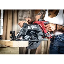 Accu Cirkelzaag|Zaagmachines & -tafels > SKIL 20V cirkelzaag 3572FA XP brushless 66mm incl. CT zaagblad (zonder accu)