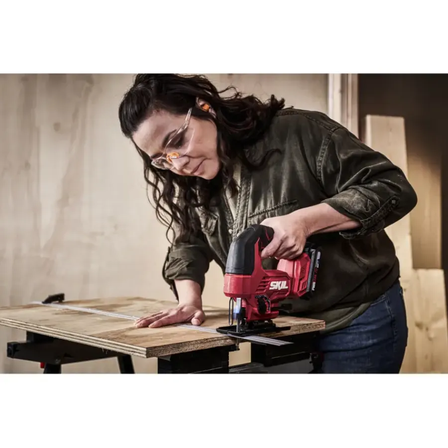Accu Decoupeerzaag|Zaagmachines & -tafels > SKIL 20V decoupeerzaag 3421CA brushless (zonder accu)