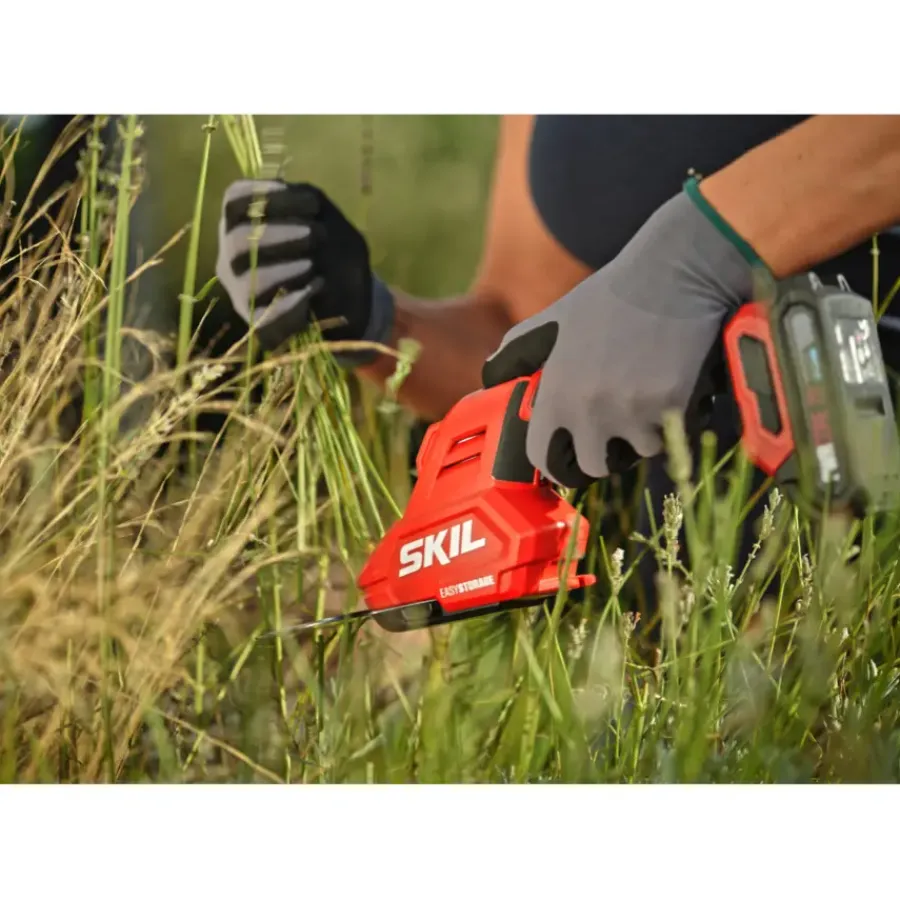 Grasscharen En Buxusscharen|Heggenscharen > SKIL 20V gras- en struikschaar 0630CA (zonder accu)