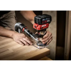 Overig Accu Gereedschap|Frees, Slijp & Schaafmachines > SKIL 20V kantenfrees / handfrees 3170CA brushless (zonder accu)
