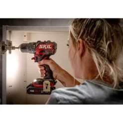 Accuboormachines|Boormachines > SKIL 20V klopboormachine 3075HC brushless (incl. 2 accu's 2,0Ah + snellader)
