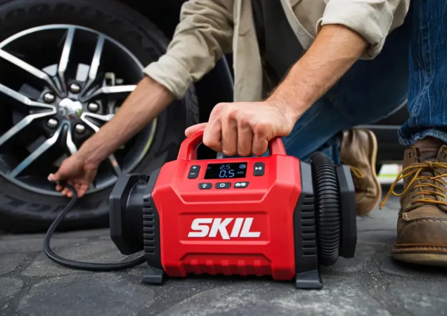 Overig Accu Gereedschap > SKIL 20V luchtcompressor 3153CA (zonder accu)