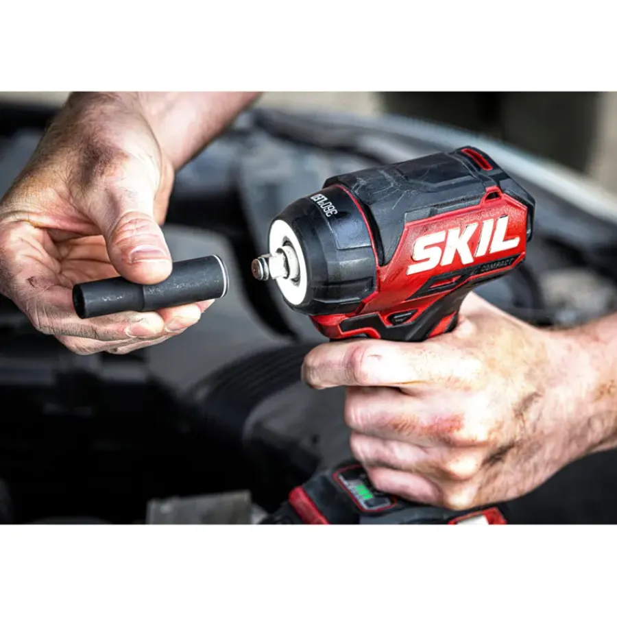 Overig Accu Gereedschap|Sleutels- En Doppensets > SKIL 20V slagmoersleutel 3265CA compact brushless 250Nm (zonder accu)