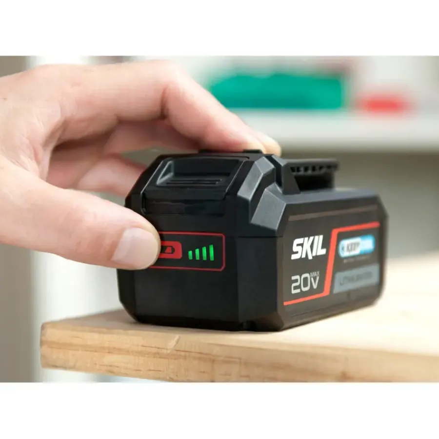 Overige Elektrisch Gereedschap Accessoires > SKIL 20V startset accu 4.0Ah + snellader 3131AA