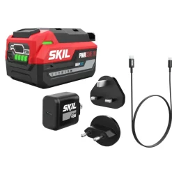Overige Elektrisch Gereedschap Accessoires > SKIL 20V startset accu 4.0Ah USB-C + PD-lader 3145AA