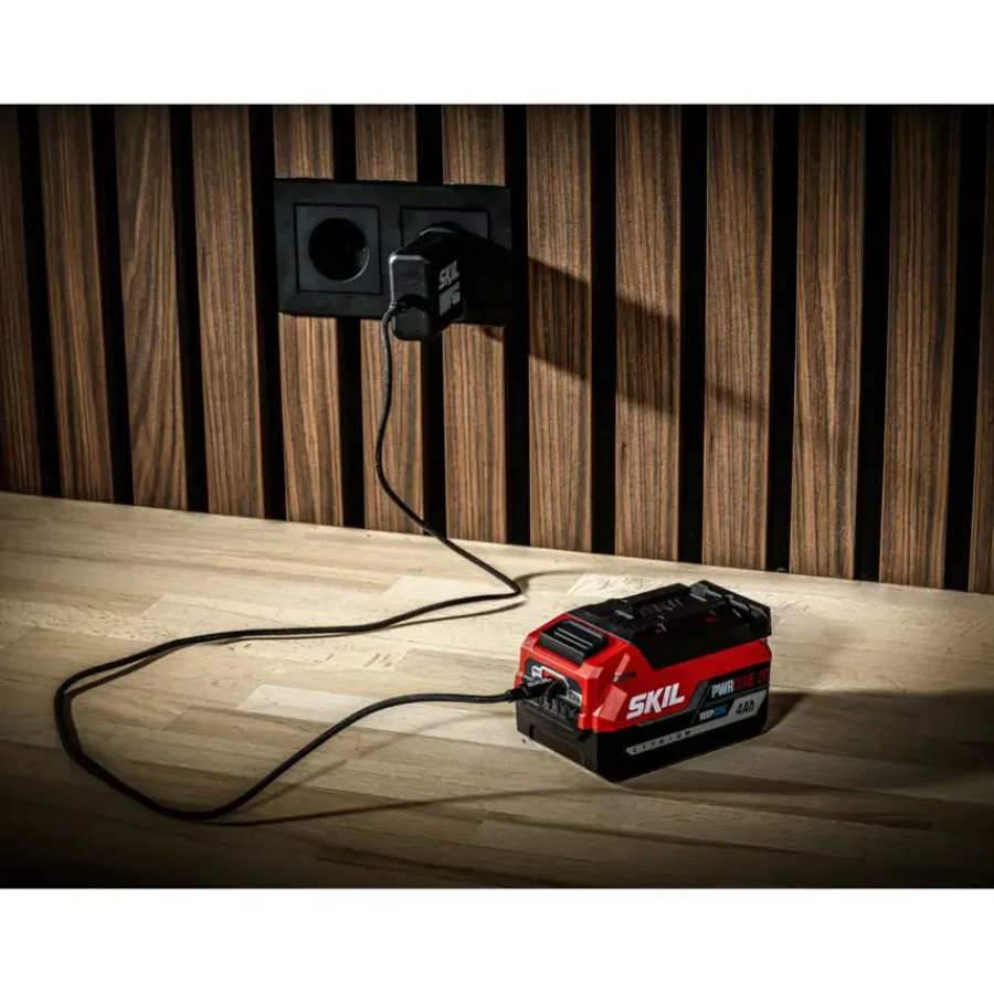 Overige Elektrisch Gereedschap Accessoires > SKIL 20V startset accu 4.0Ah USB-C + PD-lader 3145AA