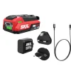 Overige Elektrisch Gereedschap Accessoires > SKIL 20V startset accu 2.0Ah USB-C + PD-lader 3143AA