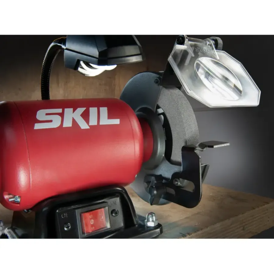 Frees, Slijp & Schaafmachines > SKIL werkbankslijpmachine/dubbele schuurmachine 1355AA 400W inclusief 2 slijpschrijven 150mm