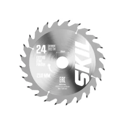 Zaagbladen > SKIL zaagblad hardmetaal 210mm 24 tands