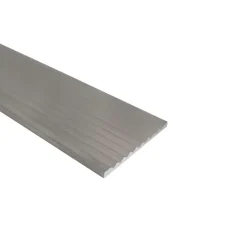 Slijtstrip aluminium mat zilver 40x1000x3mm