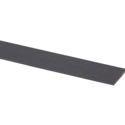 Kunststofprofielen|Overgangsprofielen > Geen Slijtstrip kunststof antraciet zelfklevend 2,5x40mm 260cm