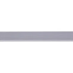 Kunststofprofielen|Overgangsprofielen > Geen Slijtstrip kunststof RVS look zelfklevend 2,5x28mm 260cm