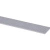 Slijtstrip kunststof RVS look zelfklevend 2,5x40mm 260cm