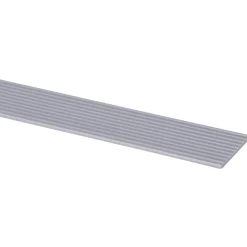 Slijtstrip kunststof RVS look zelfklevend 2,5x40mm 260cm