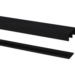 SM schuifd. Rail zwart 150cm R40