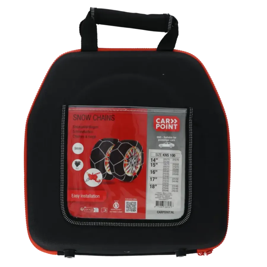 Autogereedschappen|Zomer- & Winterartikelen > Carpoint Sneeuwkettingen KNS-100 9 mm 2 stuks