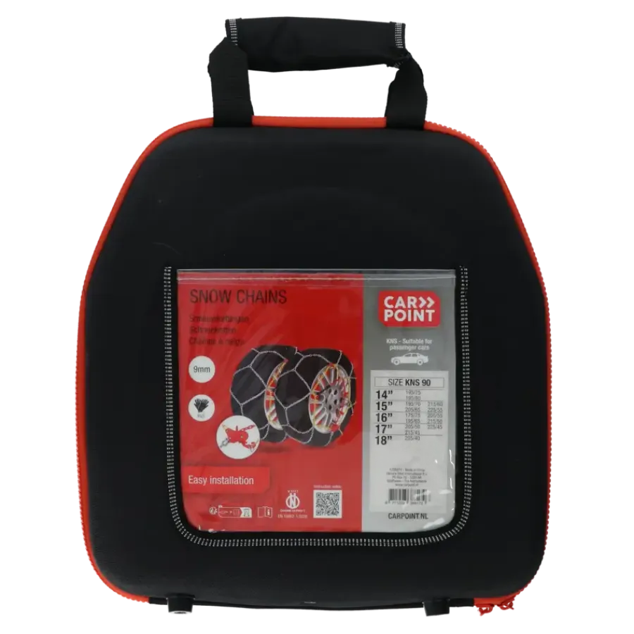 Autogereedschappen|Zomer- & Winterartikelen > Carpoint Sneeuwkettingen KNS-90 9 mm 2 stuks