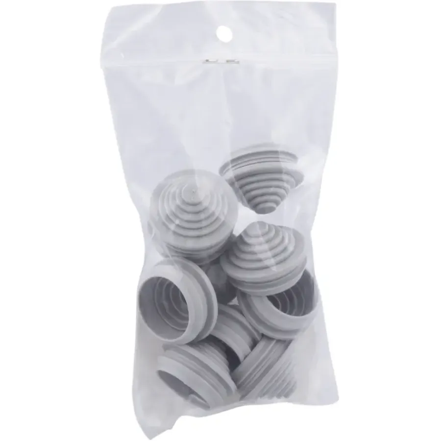 Installatiedraad|Elektradozen > Geen Snijnippel PG16 grijs tbv kabeldoos 20mm (10 stuks)