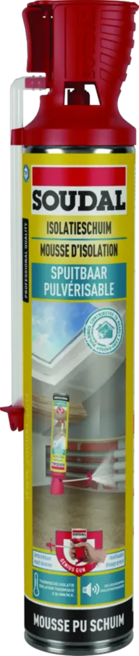 Isolatieschuim > Soudal Genius Isolatieschuim 700 ml