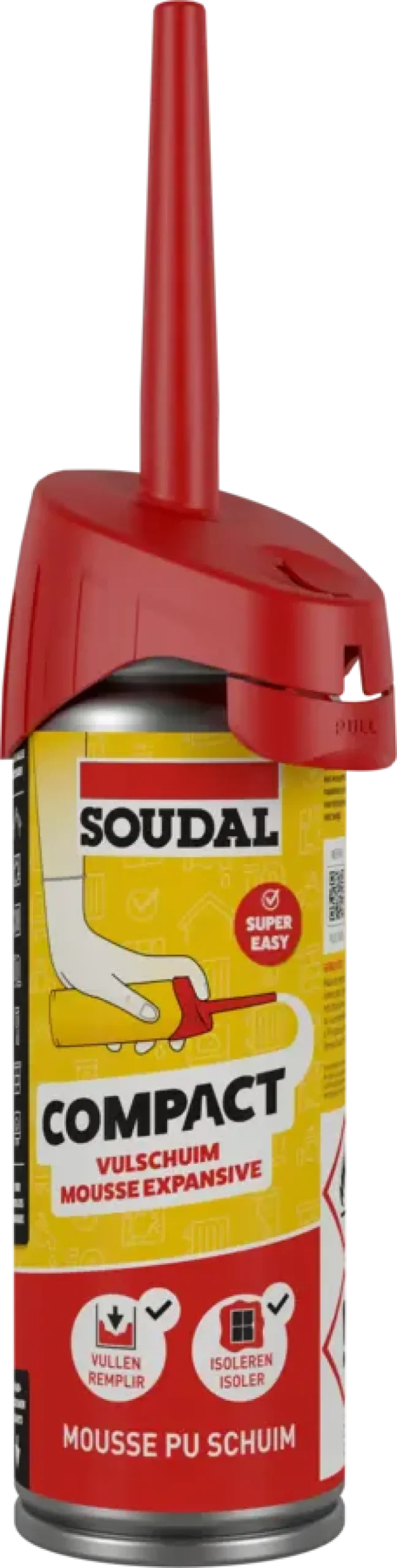 Isolatieschuim > Soudal PU-schuim Compact 150 ml