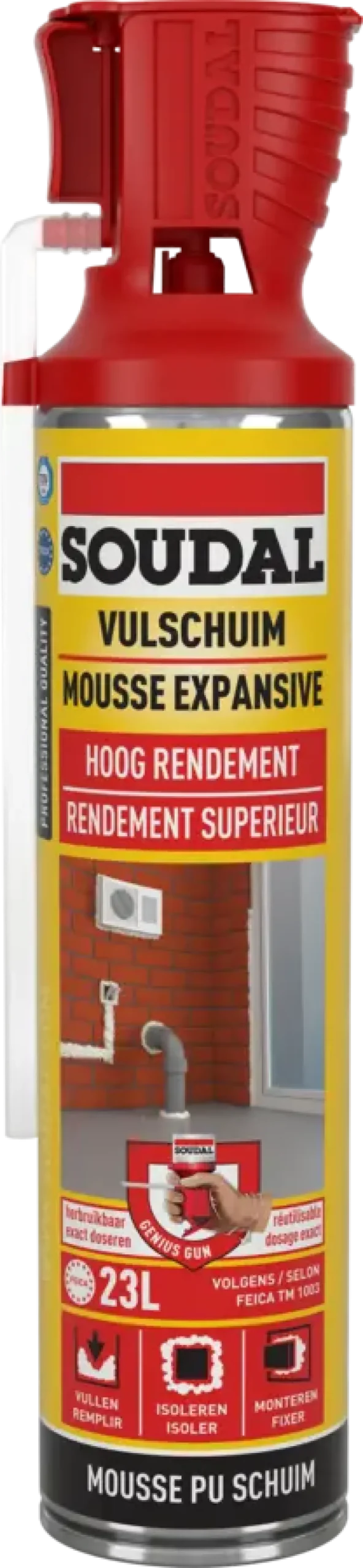 Isolatieschuim > Soudal PU-schuim 600ml