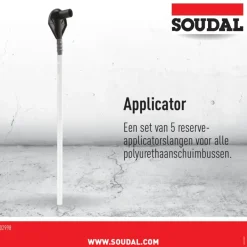 Isolatieschuim|Overige Vulmiddelen > Soudal PU-schuim spuitstuk 5 stuks