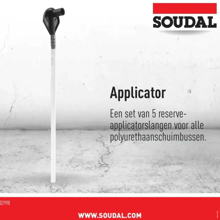 Isolatieschuim|Overige Vulmiddelen > Soudal PU-schuim spuitstuk 5 stuks