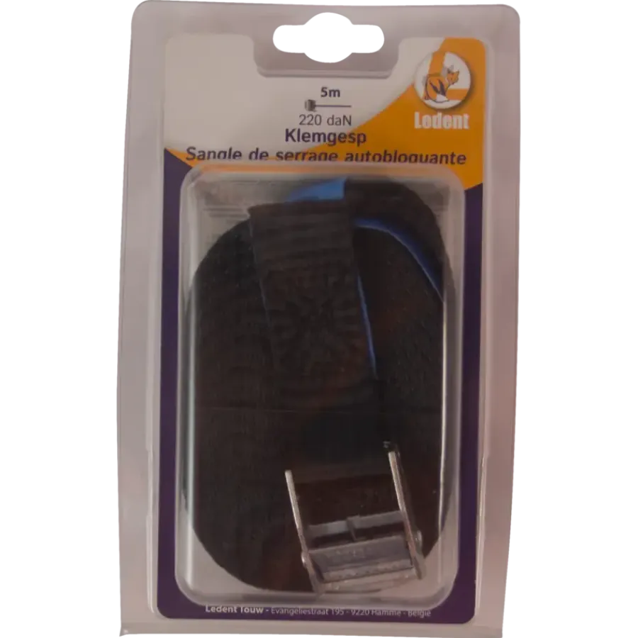 Aanhanger Accessoires > Ledent Spanband 5 meter gespannen 220 kilogram