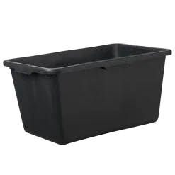 Bouwemmers & Speciekuipen|Bouwemmers & Speciekuipen > Gripline Speciekuip recht 45 liter zwart