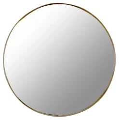 Spiegel Coco rond goud 70cm
