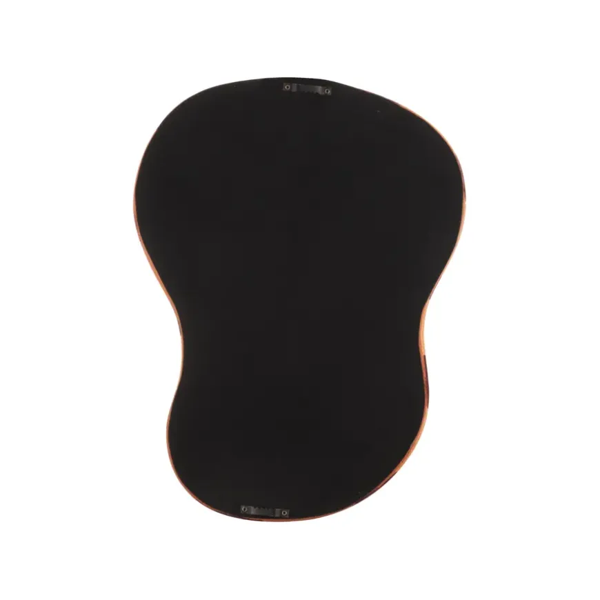 Spiegel organisch bruin roze 30x40cm