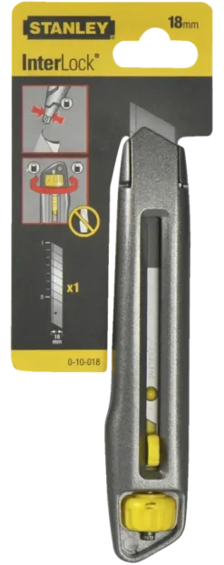 Messen > STANLEY afbreekmes Interlock 18 mm