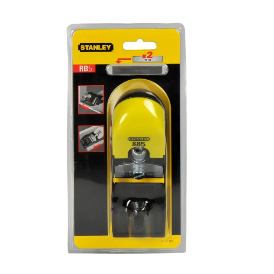 Vijlen, Raspen & Schaven > STANLEY combischaaf RB5 incl. 2 mesjes