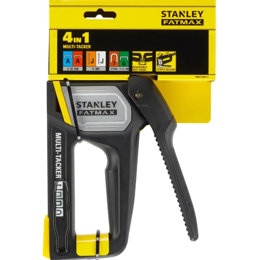 Overig Handgereedschap > STANLEY FatMax FMHT70401-0 handtacker 4-in-1 voor nieten en nagels