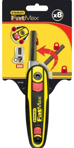 Sleutels- En Doppensets > STANLEY Fatmax stiftsleutelset 0-97-552 8-delig