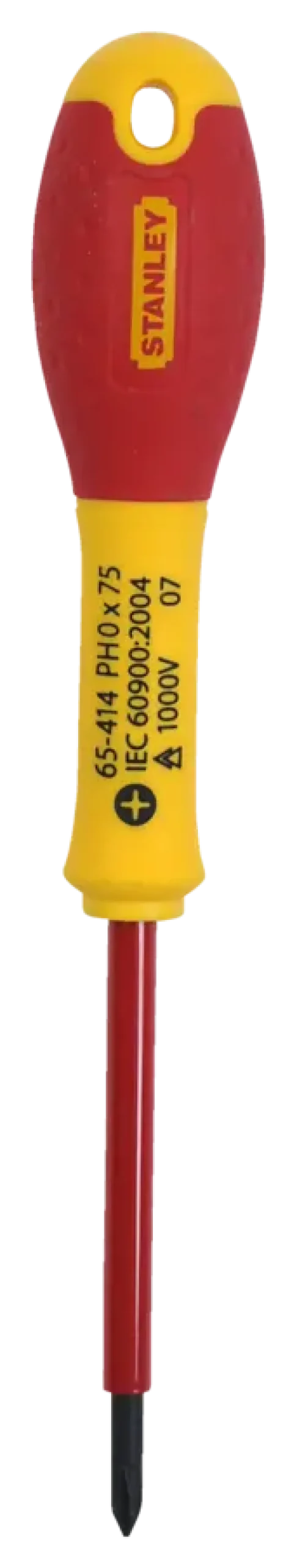 Schroevendraaiers > STANLEY FatMax VDE schroevendraaier PH0x75mm.