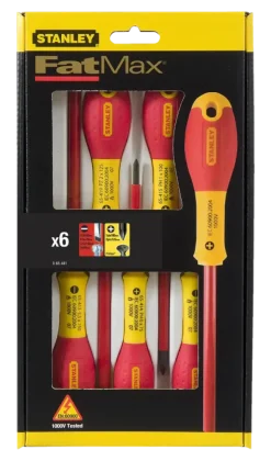 Schroevendraaiers > STANLEY FatMax VDE schroevendraaierset 6-delig