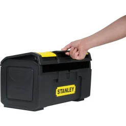 Gereedschapskisten & Opbergsystemen > STANLEY gereedschapskoffer design 24" 26x59,5x28,1 cm met automatische vergrendeling
