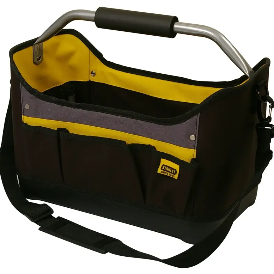 Gereedschapskisten & Opbergsystemen > STANLEY gereedschapstas zwart 46,5x26,26,6 cm