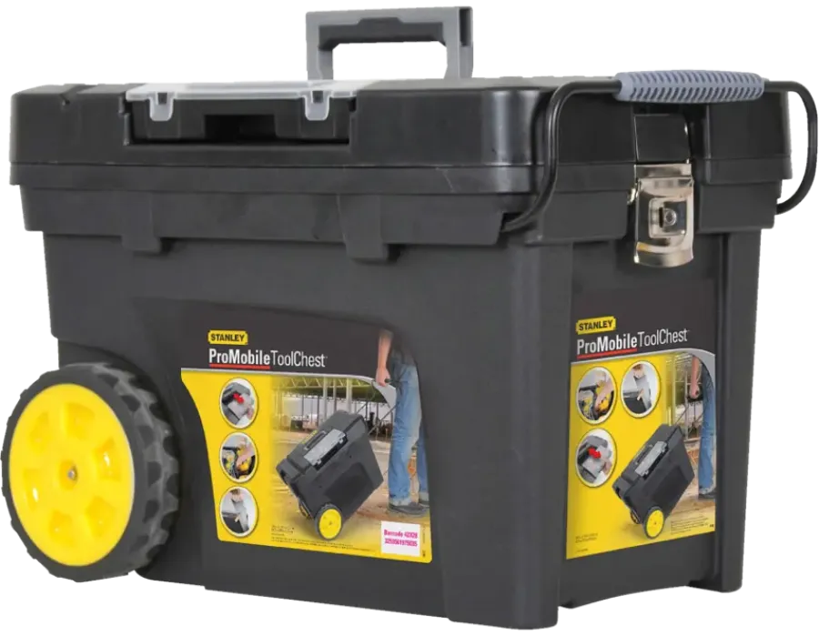 Steekwagens & Trolleys > STANLEY gereedschapswagen 1-97-503 zwart 65 ltr