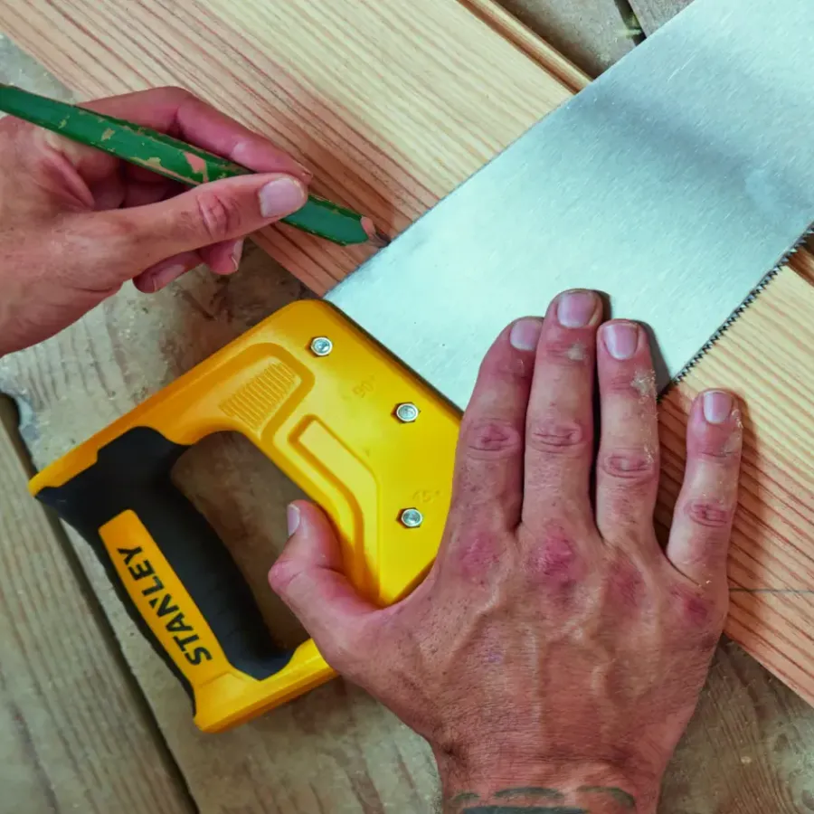 Cellenbetonblokken Accessoires|Cellenbetonblokken > STANLEY handzaag 550MM 7TPI