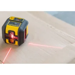 Waterpassen|Tegelgereedschap > STANLEY kruislijnlaser Cross90 rood 12 meter